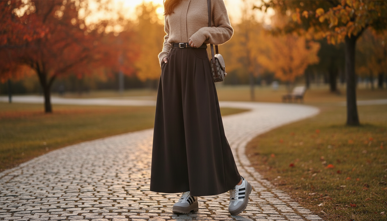 High-Waist Pleated Maxi Skirt: Fit, Styling & Care